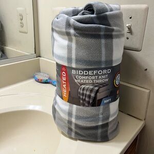 Biddeford Heated Throw with Electric Analog Controller